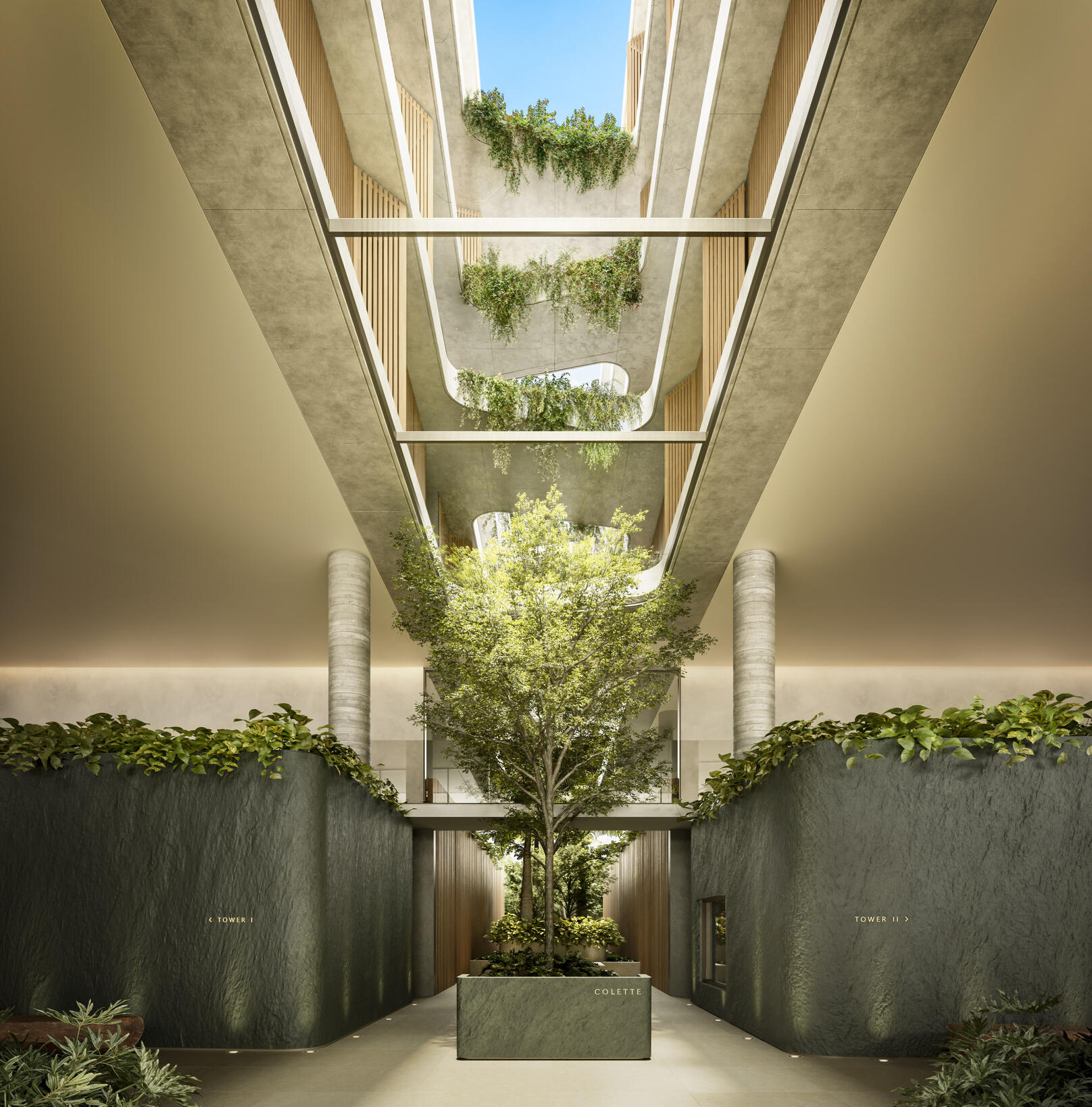 Resort-style pool at Seven Park Residences